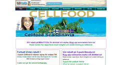 Desktop Screenshot of cellfood.nu